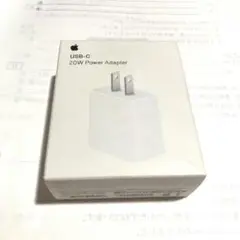 新品Apple 正規品 20W USB-C電源アダプタ アップル箱付き