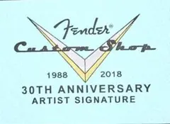 30th Fender Custom Shop 補修用デカールのサムネイル