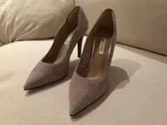 DIANA スエード調 パンプス ベージュ 23.5cmのサムネイル