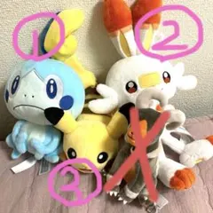 ポケモン ぬいぐるみ 3体セット