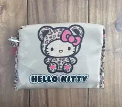 【新品未使用】ショッピングバッグ ハローキティ ヒョウ柄 エコバッグ 茶色