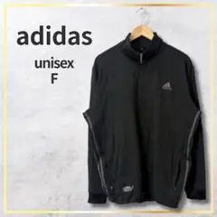00's vintage adidas トラックジャケット 黒 ロゴ ストリート