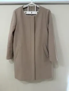 GLOBAL WORK ロングコート ベージュ Lサイズ