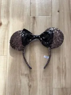 ディズニー スパンコールカチューシャ ミニー