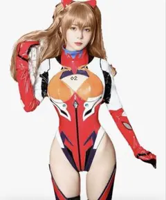アスカ コスプレ衣装 セット エヴァンゲリオン