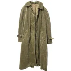 シーアンドエー ロングコート ステンカラー 袖ベルト【L】相当　コーデュロイ