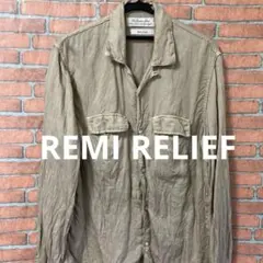 REMI RELIEFリネン長袖シャツのサムネイル
