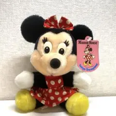 レトロ　ヴィンテージ　ミニーマウス ぬいぐるみ 東京ディズニーランド