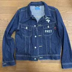 希少 Disney オズワルド デニムジャケット Y2K 春 古着 人気