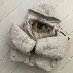 アルジー 　Algy チェック柄 ダウンコート XXS 130