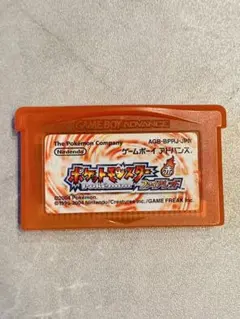 【端子クリーニング済み】ポケモン ファイアレッドソフト ゲームボーイアドバンス