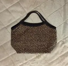 ヒョウ柄 トートバッグ