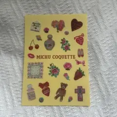 MICHU COQUETTE ステッカー シール