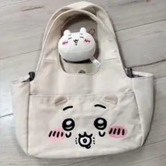 ちいかわ しまむら トートバッグ フェイス　キーホルダーセット