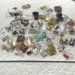 ⑤ パーツ、資材、ビーズ　ランダム　600g以上