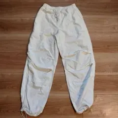 GU　ジーユー　カーゴパンツ　M　白