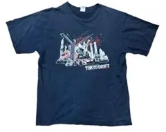 00s TokyoDrift グラフィックプリント フェード tシャツ
