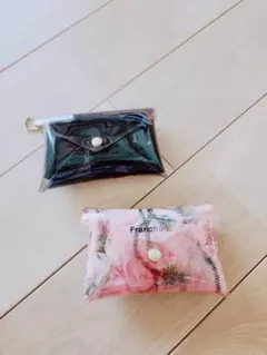 Francfranc 花柄エコバッグ2個セット