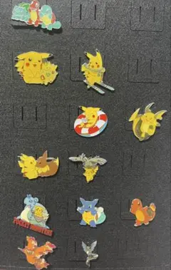 ポケモン レトロ ピンバッジ 12個セット レア 希少