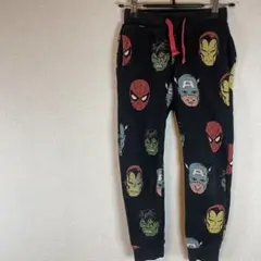 MARVEL キッズ スウェットパンツ ブラック 120