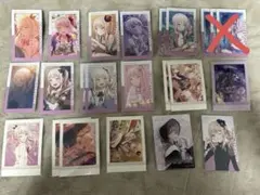 暁山瑞希 まとめ売り エピカ ぱしゃこれ ヴァイスシュヴァルツウエハース 箔押し