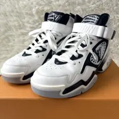 【美品】ルイヴィトン　トレイナー2ライン　LVロゴ ハイカット　スニーカー