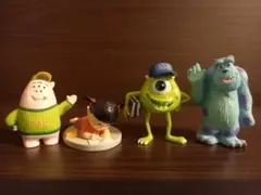 モンスターズインク　フィギュア4点セットのサムネイル