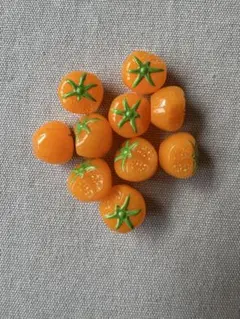 SALE❣️黄　トマト1個　10円　デコレーションパーツセット　ミニチュア