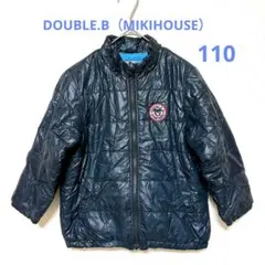 DOUBLE.B 中綿ジャケット 110 保育園 通園 防寒 MIKIHOUSE