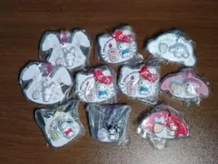 【サンリオ】サンリオキャラクターズ パッケージチャーム　10点