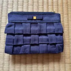 LOWRYS FARMネイビー ポーチ