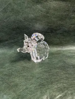 特価 SWAROVSKI ゾウ親子セット - メルカリ