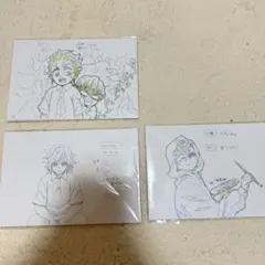 鬼滅の刃 キメツ学園 バレンタイン編 ポストカード 1話〜3話 セット