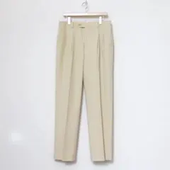 WORSTED WOOL LIGHT GABARDINE WIDE PANTS - メルカリ