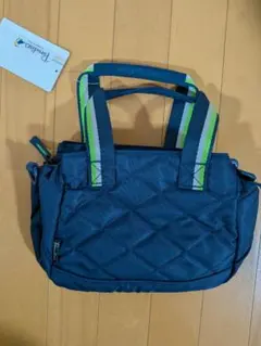 Paradiso ネイビー キルティングバッグ