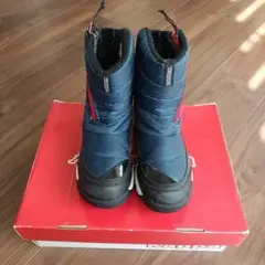 Kappa ネイビー スノーブーツ 20cm