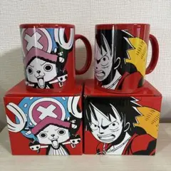 ONE PIECE マグカップセット 赤