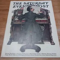 ロックウェル Saturday Evening Post 1926年 ビンテージ - メルカリ