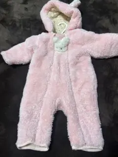 Baby's Dream ピンクロンパース 80