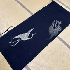 柚木沙弥郎 型染めのれん 藍染木綿 - メルカリ