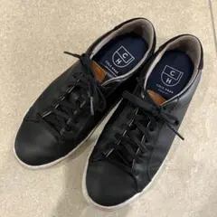 Cole Haan ブラックレザースニーカー 23.5センチ相当