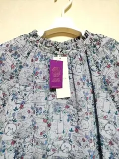 【アマカ】未使用 リバティ Traveling Threads ブラウスのサムネイル