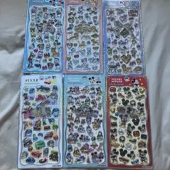 正規品 プチドロップステッカー プチドロ ディズニー 6枚セット