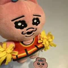 【おぱんちゅうさぎ】おしゃれぬいぐるみ　チアガール　タグ付き　プライズ品
