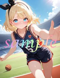 c888 かわいい イラスト アニメ A4ポスター