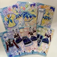 ブルーステージコーデ・ネイビーブロッサムコーデ アイカツ アンコール カード