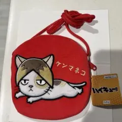 ハイキュー!! アップリケポーチ１　ケンマネコ