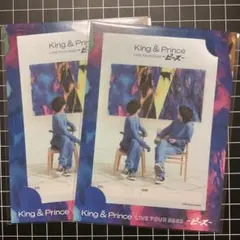 King & Prince LIVE 2023 キンプリ ピース ステッカー二枚