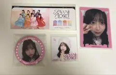 CUTIE STREET 衣装展 桜庭遥花 ステッカー クリアトレカ 缶バッジ