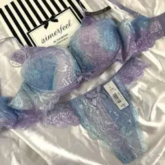 エメフィール　グラデーション　ショーツ　　パープル　D75